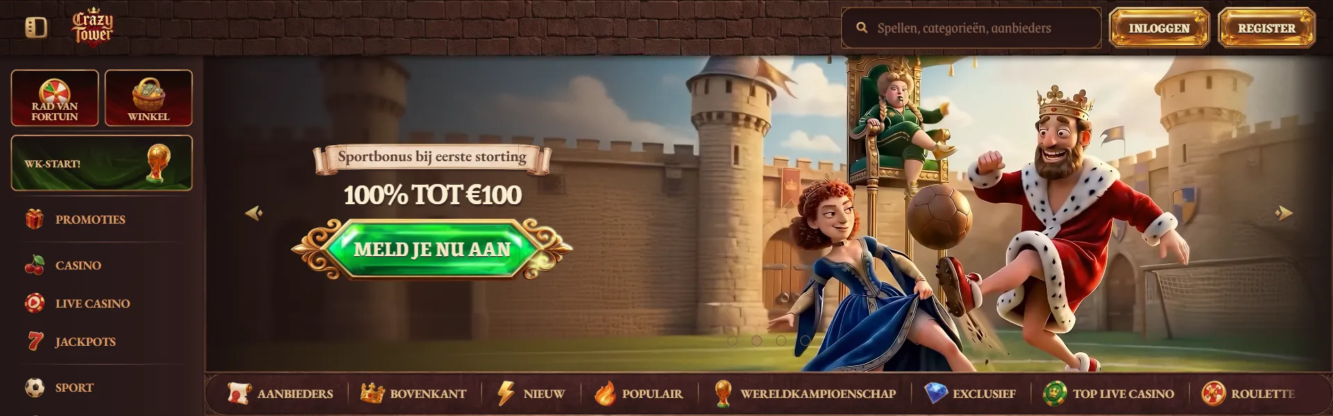 CrazyTower Casino