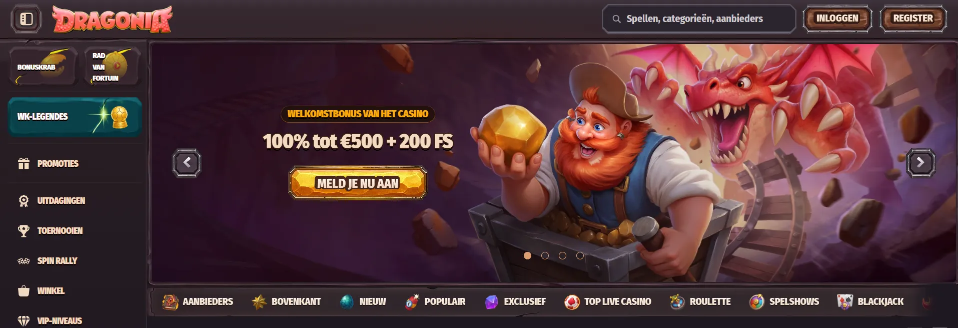 Dragonia Casino
